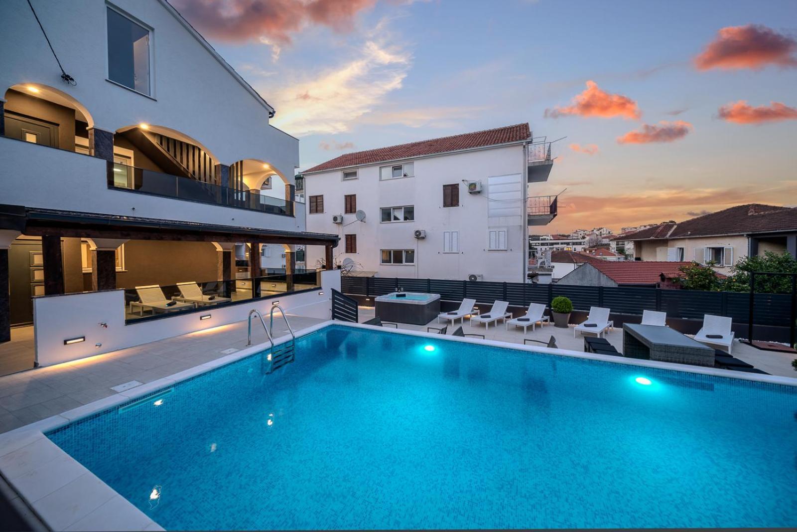 Villa Diamond Трогир Экстерьер фото